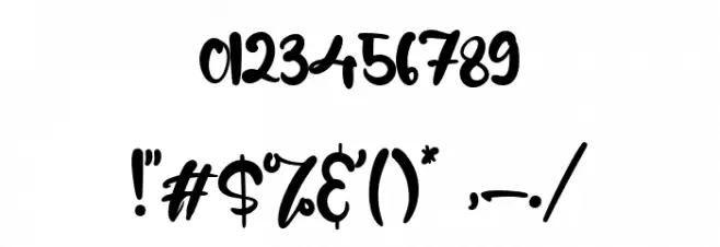 Alexandreas Font OTHER CHARS