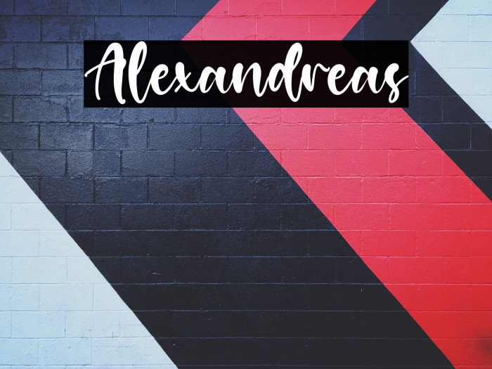 Alexandreas Example 1