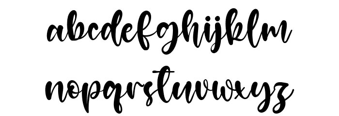 Alexandreas Font LOWERCASE