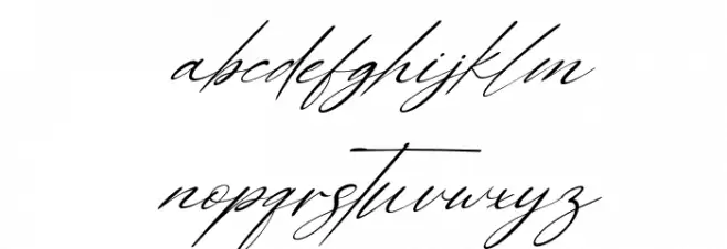 Alexandria-Italic Fuentes MINÚSCULAS