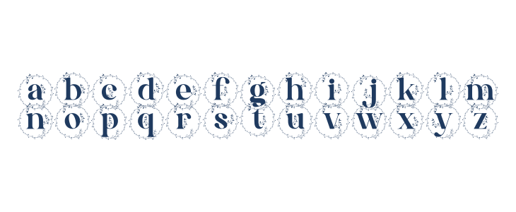 Alexandria Monogram Lowercase