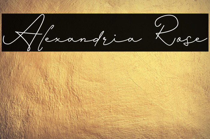 Alexandria Rose Example 3