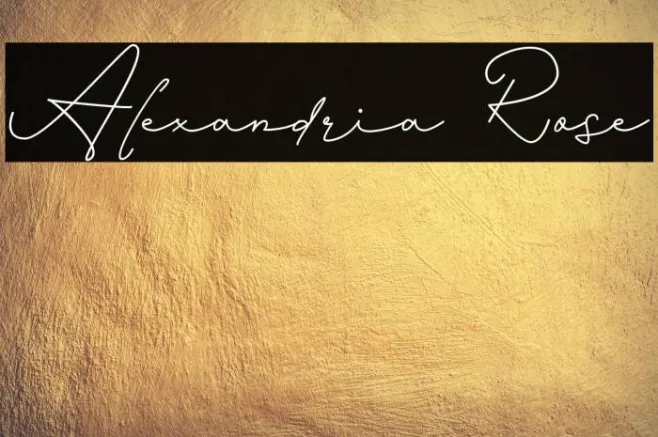 Alexandria Rose Example 3