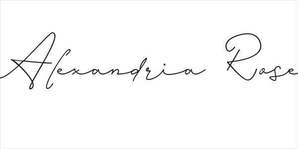 Alexandria Rose Logo