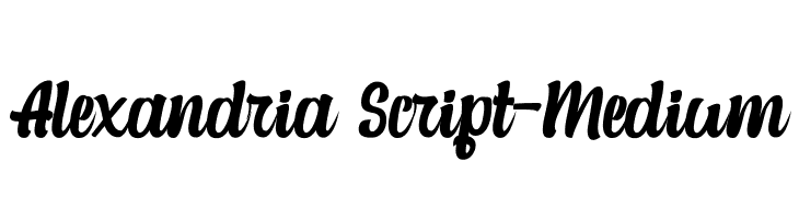 alexandria script font free download