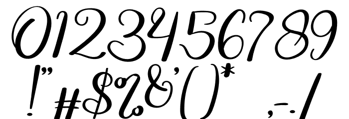 Alexandria Font OTHER CHARS