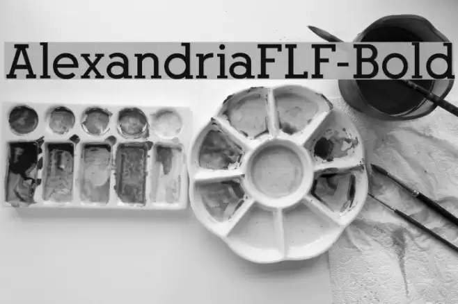 AlexandriaFLF-Bold Font examples