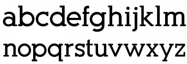 AlexandriaFLF-Bold 字体 小写
