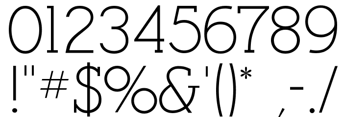 AlexandriaFLF Font OTHER CHARS
