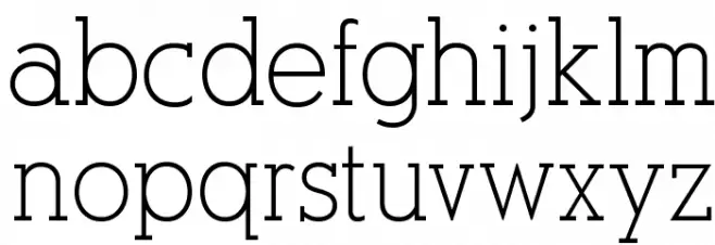 AlexandriaFLF Caratteri MINUSCOLO