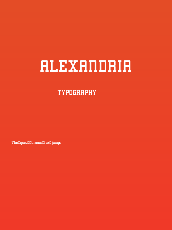 Alexandria Poster