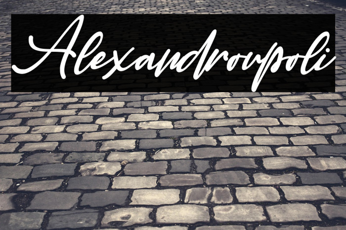 Alexandroupoli Example 3