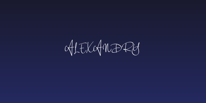 Alexandry Social Header