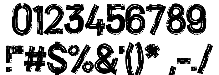 Alexaniri 2.0 Font Alte caractere