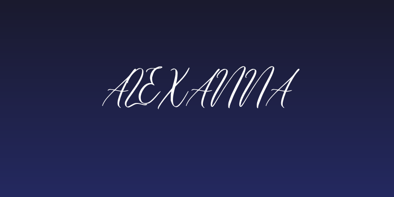 Alexanna Social Header