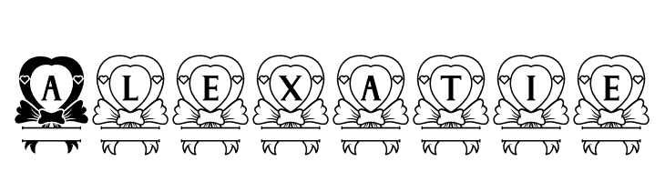 Alexatie  Frei Schriftart Herunterladen