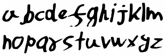 Alexfont Caratteri MINUSCOLO