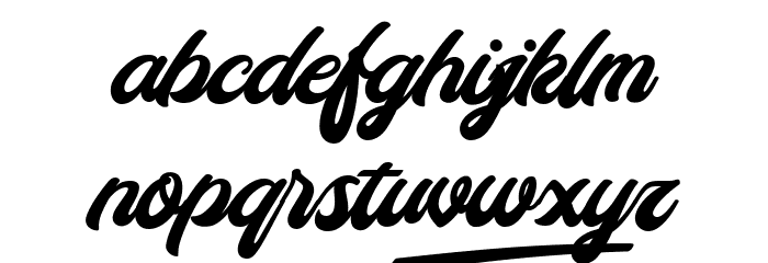 Alexi Font LOWERCASE