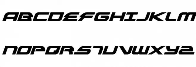 Alexis Bold Italic Fonte MAIÚSCULAS