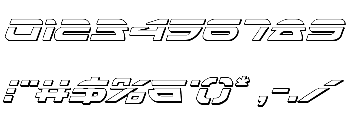 Alexis Bullet Italic Polices AUTRES CHARS