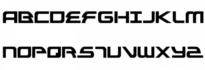 Alexis Condensed Schriftart Groß