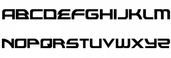 Alexis Condensed Font LOWERCASE