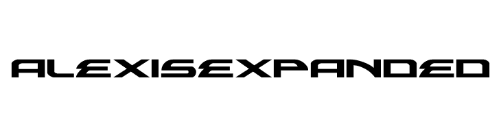 Alexis Expanded  免费字体下载