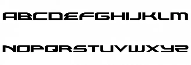 Alexis Expanded Font Litere mici