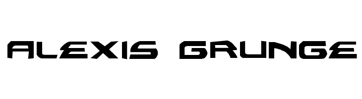 Alexis Grunge  Descarca Fonturi Gratis