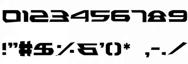 Alexis Grunge Font OTHER CHARS