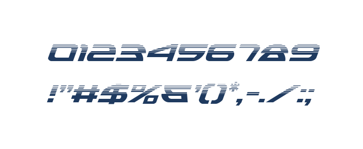 Alexis Halftone Italic Other Characters