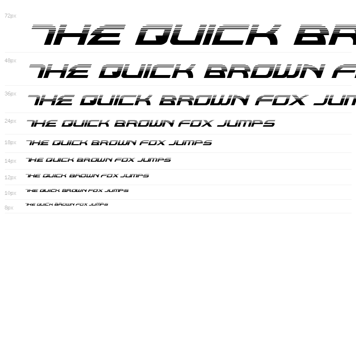 Alexis Halftone Italic Waterfall