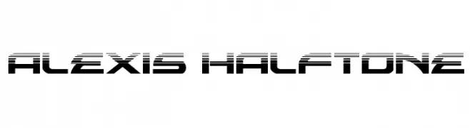 Alexis Halftone  baixar fontes gratis