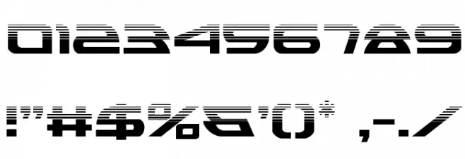 Alexis Halftone Font OTHER CHARS