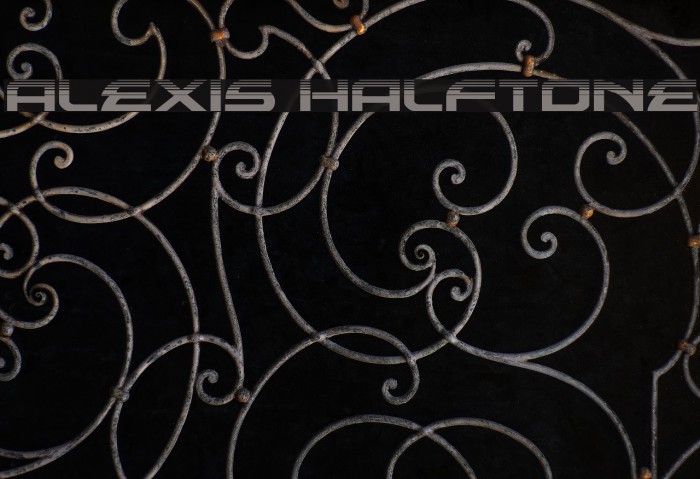 Alexis Halftone Font examples