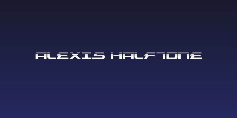 Alexis Halftone Social Header
