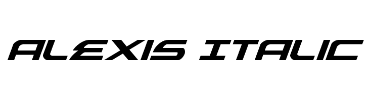 Alexis Italic لخطوط تنزيل
