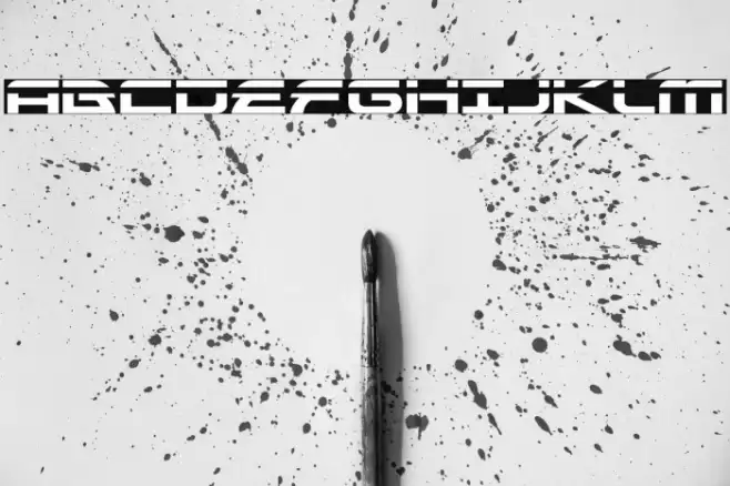 Alexis Laser Font examples