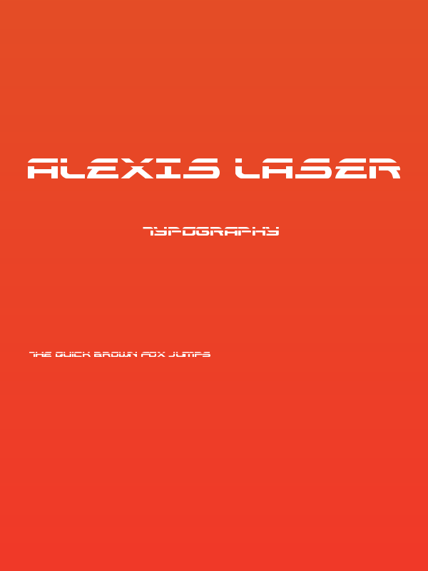Alexis Laser Poster