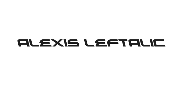 Alexis Leftalic Logo