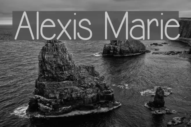 Alexis Marie Font examples