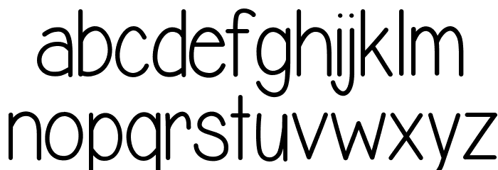 Alexis Marie Font LOWERCASE