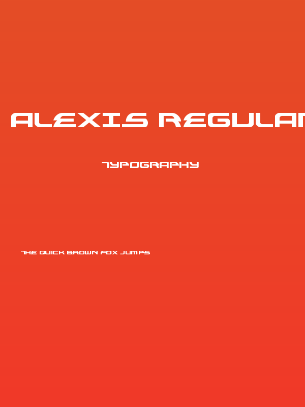 Alexis Regular Poster