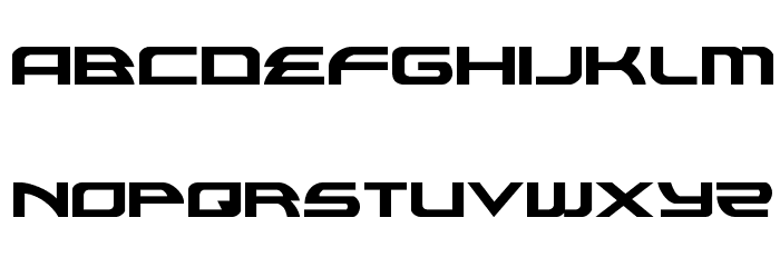 Alexis Regular Font LOWERCASE