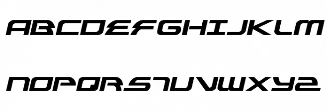 Alexis Semi-Italic Schriftart Groß