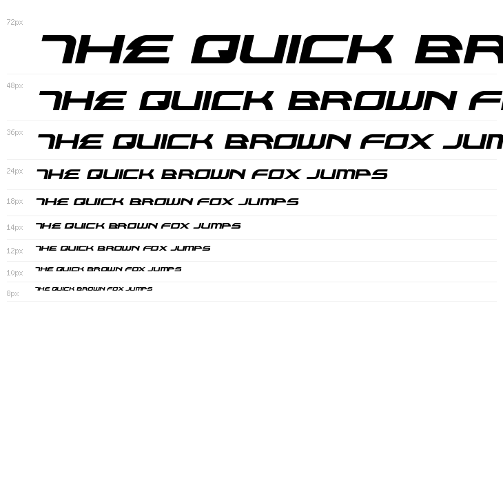 Alexis Semi-Italic Waterfall