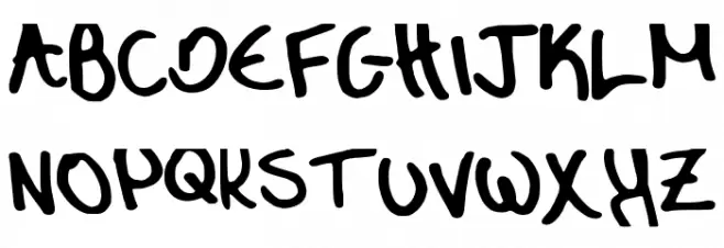 Alexis__Handwriting_Font_1.0 خط أحرف كبيرة