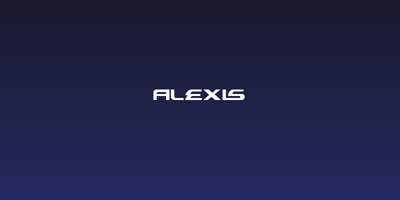 Alexis Social Header