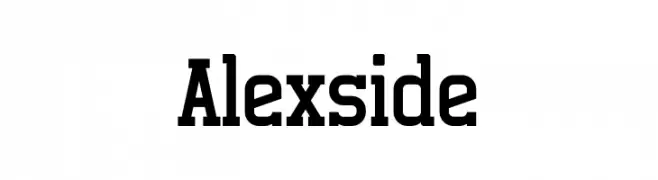 Alexside  Fuentes Gratis Descargar