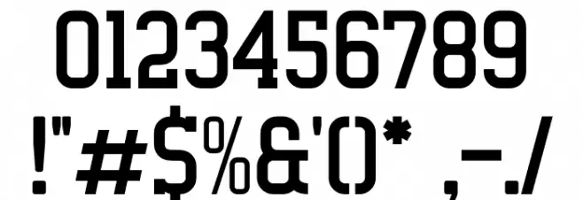 Alexside Font OTHER CHARS